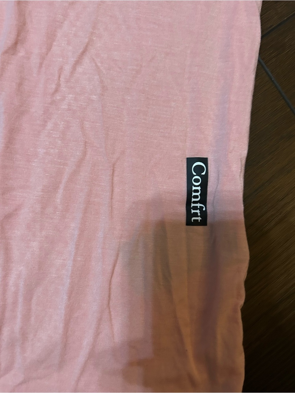 Comfrt NWOT Cloud Lounge Tee in Coral - Picture 2 of 3